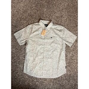 Quiksilver Cosmic Fields Classic Short-Sleeve Shirt - Men's XL QSN15SW052